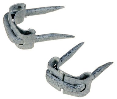 Hillman No. 10 x 1/2 in. L White Steel Insulated Staples 10 Ga. 15 lb.