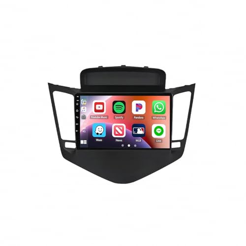 Pantalla de coche con Carplay inalámbrico y Android Auto para Chevrolet Cruze, 4G+64G fluidos