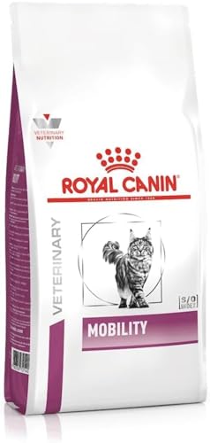 Royal Canin Veterinary MOBILITY | 2 kg | Trockenfutter für Katzen | Alleinfuttermittel für Katzen zur Unterstützung der Gelenkfunktion | Mit Grünlippmuschelextrakt und EPA+DHA