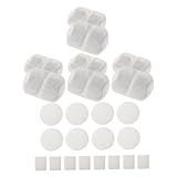 CIYODO 8 セット ベンケン猫噴水フィルター 花猫噴水フィルター White