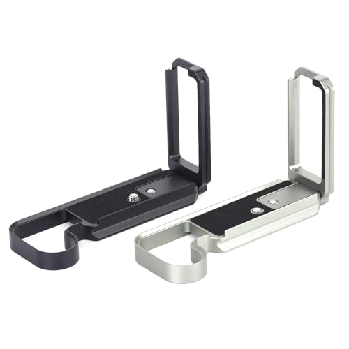 OURHZTB Soporte de placa de liberación rápida en L para cámara Hasselblad X2D/X2DII 100C, soporte horizontal vertical de aluminio para trípode estándar Arca - imagen 9