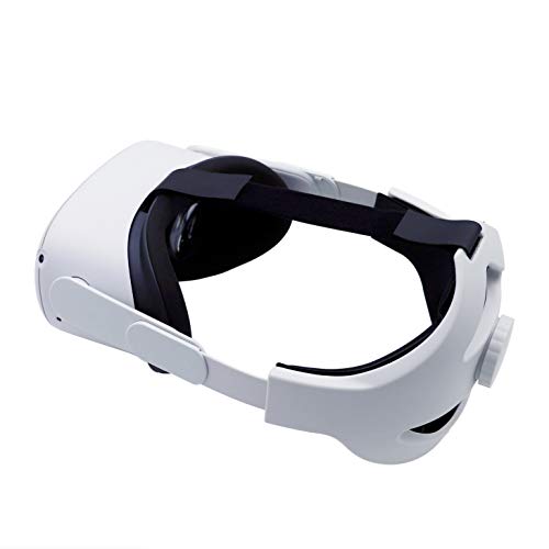 Correia de cabeça ajustável e cobertura de silicone VR para o fone de ouvido Oculus Quest 2 VR,Subst