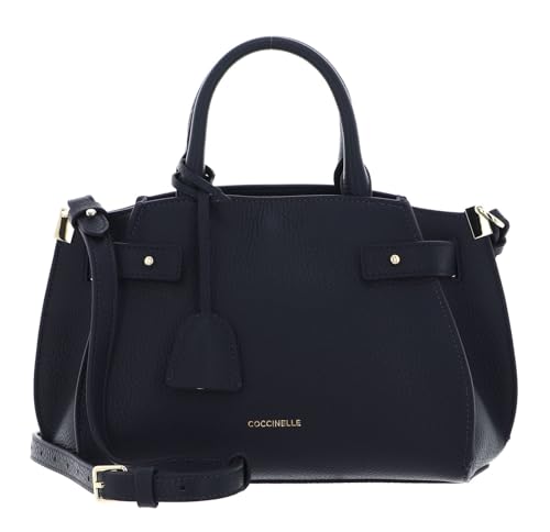 Sac à épaule Coccinelle Kliche en cuir grainé d'une finition luxueuse
