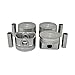DNJ P800 Piston Set Standard for 1997-2006 Audi, Volkswagen A4, A4 Quattro, Beetle 1.8L L4 20V DOHC 1781cc