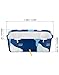QWORK® Große Tragbare Badewanne 140cmX60cmX55cm, Erwachsene Klappbare Plastikwanne, Spa Badewanne, für Einweichbäder zu Hause