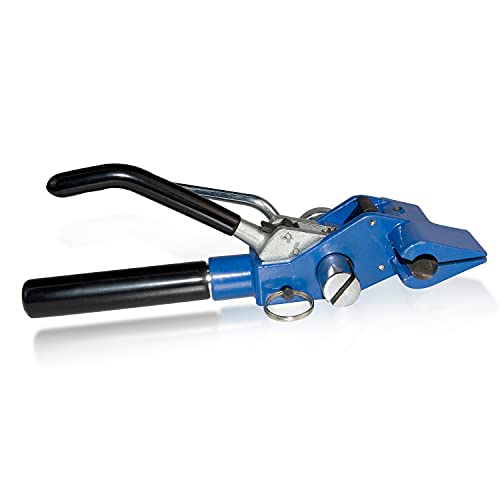 Nisorpa Edelstahl-Kabelbinderpistole Edelstahl-Kabelbinderzange Spanner mit Schneidfunktion zum Spannen von Umreifungsbändern Cover