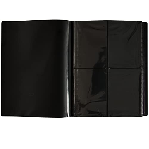 Monster Binders Fichário 4PHBK 4 Pocket Monster Holofoil - Preto