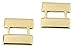CAPTAIN Police Fire EMS Army Collar Brass Pins Insignia Badge Emblem GOLD Fin...