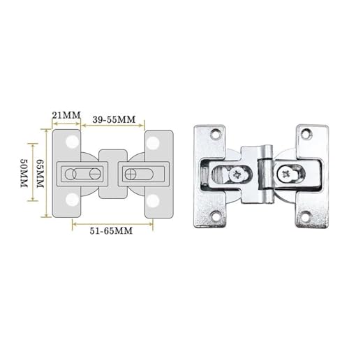 Charnières de porte à roulement haut de gamme pour une ouverture fluide - 3