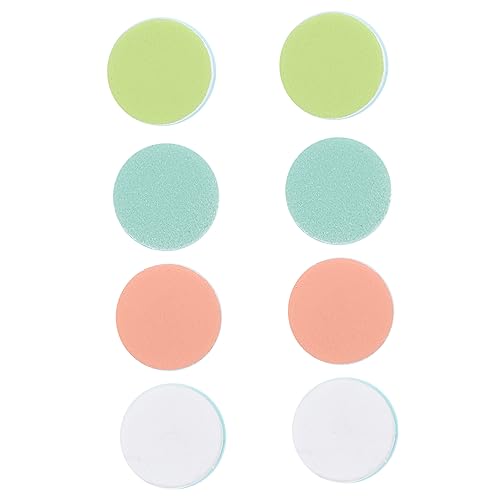 Healvian Nail Drill Replacement Pads 8pcs Baby Nail Safe for Newborns Ergonomic Design Random Color