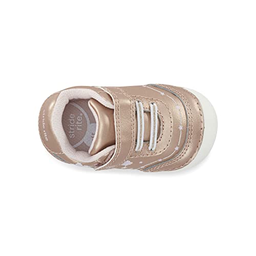 Stride Rite Baby Girls Soft Motion Adalyn First Walker Shoe, Rose Gold, 3 Infant #TOP5