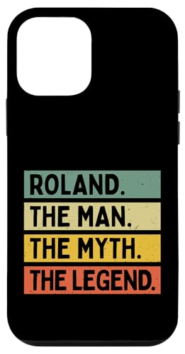 Roland The Man The Myth The Legend�ʔ��� �p�[�\�i���C�Y ���p �X�}�z�P�[�X iPhone 12 mini �p