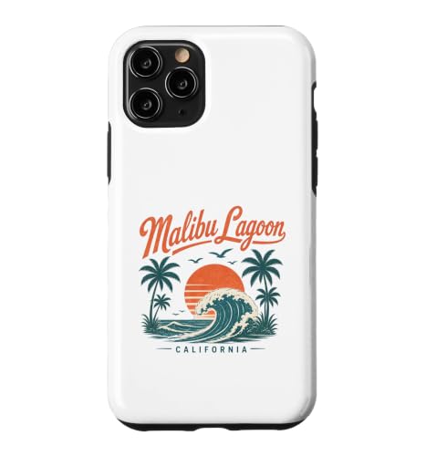Malibu Lagoon California Ocean Wave Sunset Case for iPhone 11 Pro