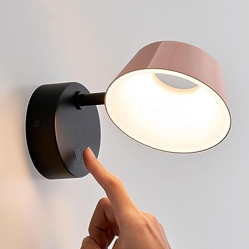 Aplique de pared interior de diseño moderno en hierro con foco de 9W 7