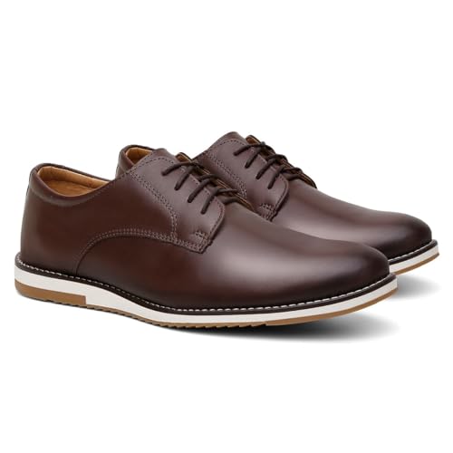 Sapato Social Masculino Em Couro Oxford Casual Confortável
