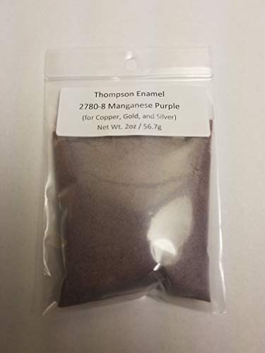 Manganese Purple Enamel for Copper, Gold and Silver - 2oz/56.7g