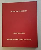 Georgia 1840 Census Index 0895930307 Book Cover