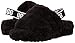 UGG womens Fluff Yeah Slide Slipper, Black, 7 US