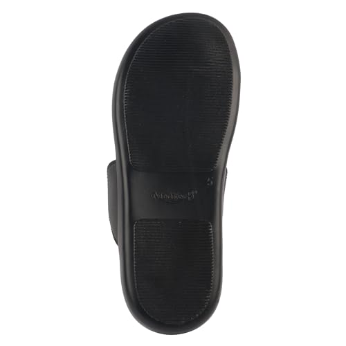 Image of Medifeet Women's Orthopedic Toe-Ring Sandals | Soft Cushioned Slip-On Comfort Slippers | Anti-Skid, Arch Support