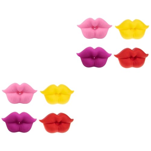 Milisten 2 Series Chupete De Silicona Para Bebés Para Bebés Juguete Para Recién Nacidos Chupete Para Bebés De 0 A 6 Meses Chupete Creativo Para Shower Chupete De 4 piezas*2