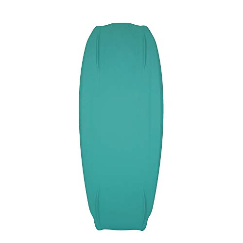 Xspec Kneeboard with Hook for Knee Surfing Boating Waterboarding with Padded Foam Surface, Aqua - Thumbnail 4