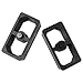 Universal Billet Aluminum Leaf Spring Lowering Block Kit with U-Bolts & Hardware,2 Inch, 2-1/2
