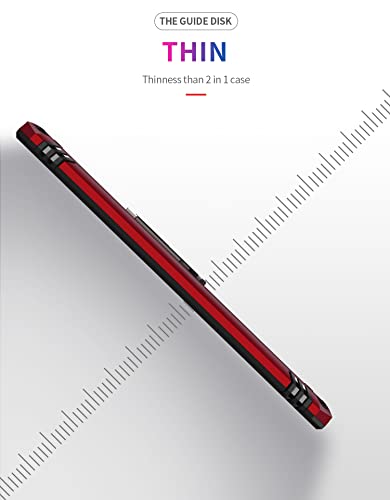 Case Cover Bundles Compatible With Huawei Mate 20 X Case Mobile Phone With Magnetic Holder Case, Heavy Duty Shockproof Protection Compatible With Huawei Mate 20 X Phone Case (Color : Black) #TOP4