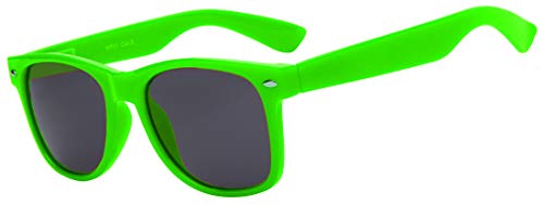 Retro 80’s Vintage Sunglasses Smoke Lens Green Frame for Women OWL