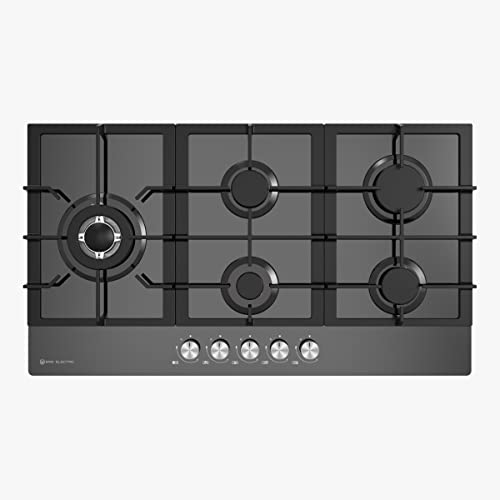 Encimera de Gas EMH900CGB 90 cm 5 Fuegos