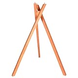 Le support de nichoir de couleur terre cuite dispose de boulons filetés M6 déjà encastrés qui facilitent la fixation de votre nichoir. Hauteur : environ 102 cm