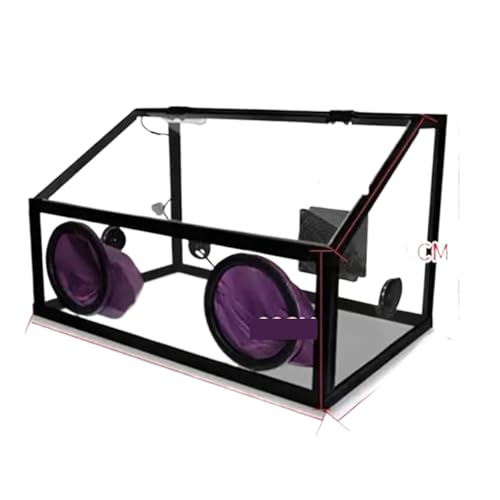 Caja de polvo de acrílico transparente de 30 W, máquina pulidora, mesa de pulido eléctrica, máquina de muela de pulido, cubierta de tallado de cera de abejas de jade(Dust box and fan)