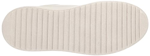 Steve Madden Women's Charlie Sneaker, White Suede, 9.5