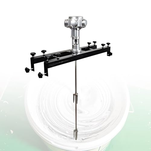 Pneumatic Mixer Air Agitator, 1/2HP 3/4HP Adjustable velocity Air Driven Mixer With Telescopic Bracket For Industrial Drum Barrel Tank Applications(5cylinders)