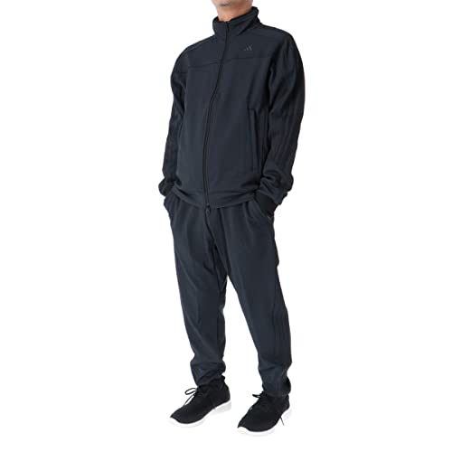 [アディダス] ジャージ メンズ 上下 フルジップ DVT60/MMB28 ブラック JSサイズ