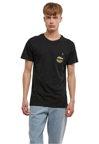 Mister Tee Maglietta da Uomo, 100% Cotone, Nero, XXL, Nero, XXL