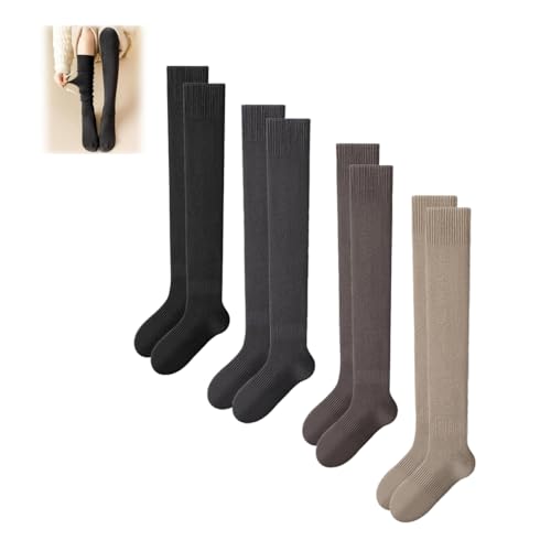 Chaussettes thermiques femme contre les pieds froids et jambes glacées
