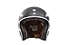 TORC T50 Route 66 3/4 Helmet with 'Flying Tiger' Graphic (Flat Black, Large)