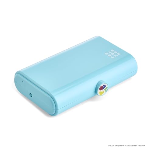 Caboodles Take It Tote, Crayola Limited Edition Retired Colors, Blizzard Blue, Makeup Travel Case with Large Built-In Mirror, AutoOpen Tray, Snap-Tight Lid, Ideal for Quick Touch Ups On The Go3