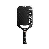 CPX MAX Black Raw Carbon Fiber T700 Pickleball Elongated Paddle Racket - Professional Grade, 14mm...