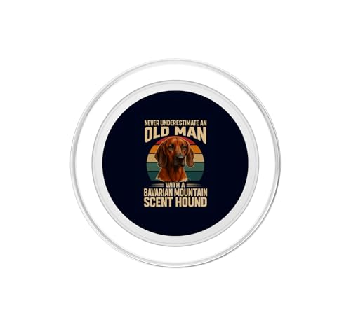 PopSockets PopGrip para MagSafe retro, el regalo para dueños de Bavarian Mountain Hound 2