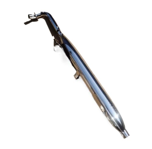 Tubo de escape modificado Jialing JL70 escape de moto Cub con silenciador de 70cc