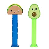 PEZ Taco And Avocado Candy Dispenser Set - Taco And Avacado PEZ Dispensers | PEZ Candy Dispensers with Extra Refills | Party Favor, Grab Bags