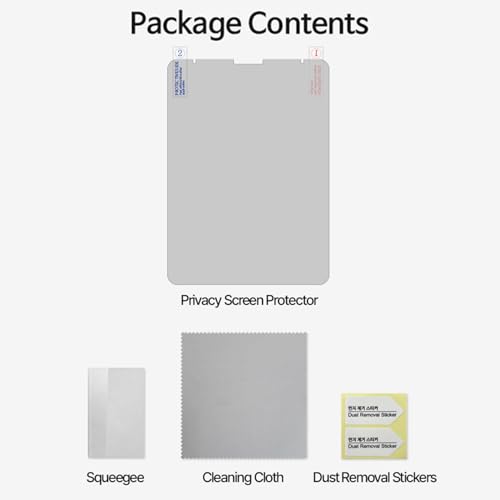 Sview 2way Privacy Screen Protector for iPad Pro M4 (2024) 13 inch, Anti-Spy, Anti Blue Light, Anti-Scratch, Anti UV Privacy Filter(277.5 x 211.5mm) by Sview - Image 7