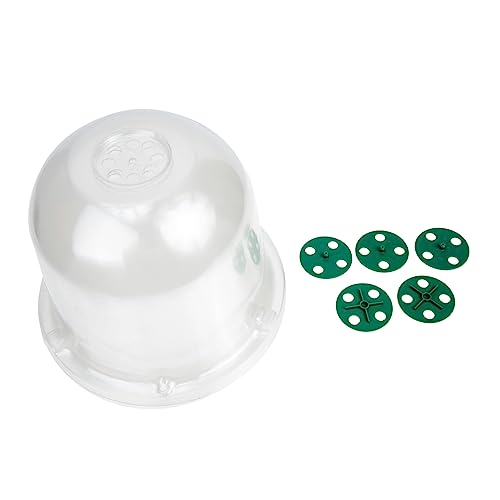 VICASKY 5Pcs Plant Insulation Cover Durable Greenhouse for Outdoor Garden Protection Shelter to Prevent Frost Damage and Retain Moisture