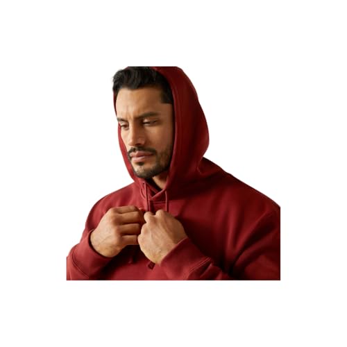 ARIAT Men's Rebar Workman Brickyard Hoodie4