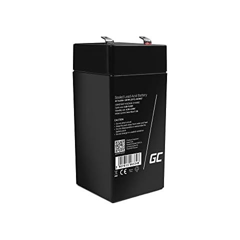 Green Cell PRO Recambio de Batería Gel AGM 4V 4Ah Cover