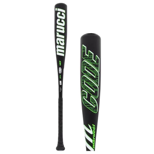 MARUCCI Code USSA Senior League Aluminum Baseball BAT, 2 3/4' Barrel, -10, 28'/18 oz.