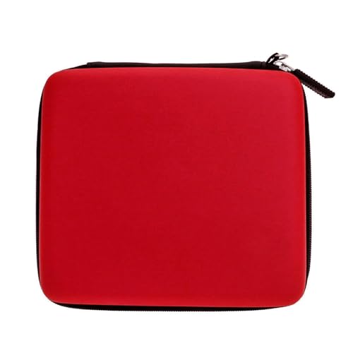 OSTENT Bolsa de Viaje Hard Carry Funda Bolsa Compatible con Consola Nintendo 2DS - Color Rojo