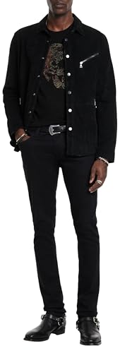 John Varvatos Men's Embriodered Skull Tee4