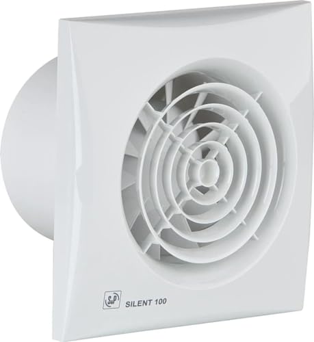 S & p silent-100 - Extractor bano silent-100-chz 8w 2100rpm